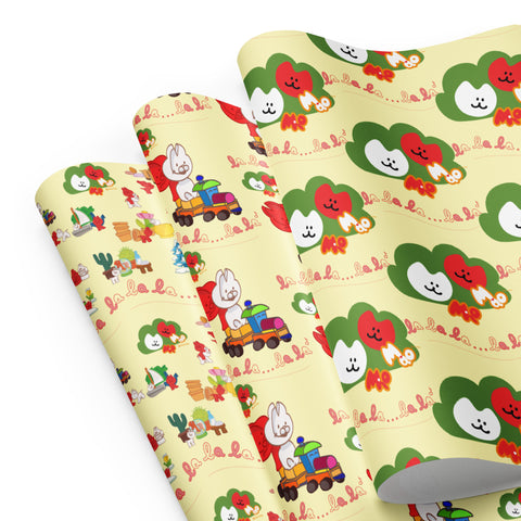 Mio Mao Wrapping paper sheets