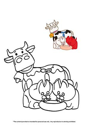 Mio Mao Coloring Pages