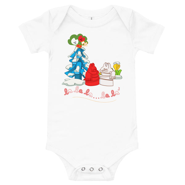 Mio Mao Snow Baby short sleeve one piece