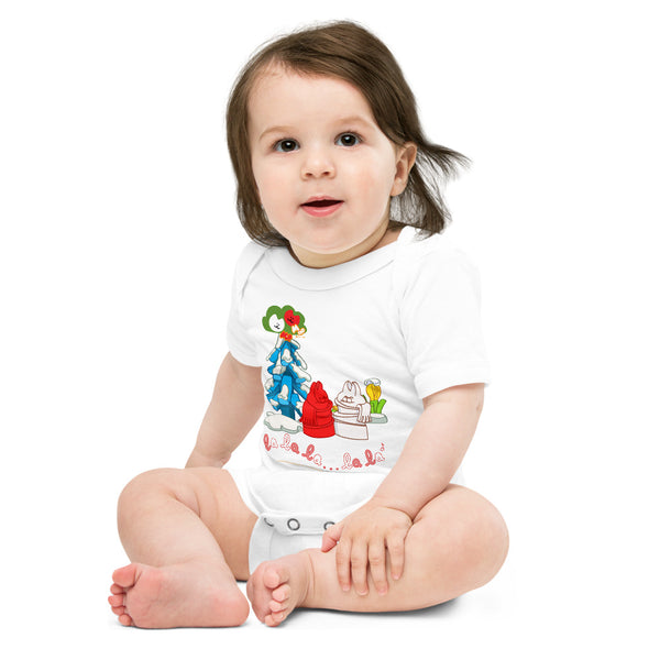 Mio Mao Snow Baby short sleeve one piece