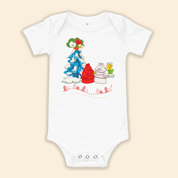 Mio Mao Snow Baby short sleeve one piece