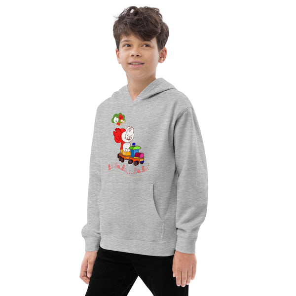 Mio Mao Little Train Kids fleece hoodie