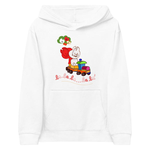 Mio Mao Little Train Kids fleece hoodie