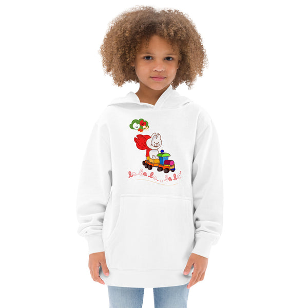 Mio Mao Little Train Kids fleece hoodie