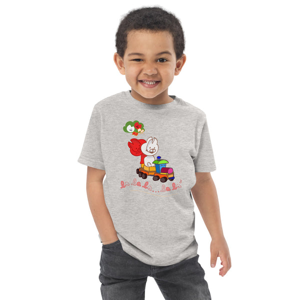 Mio Mao Little Train Toddler jersey t-shirt