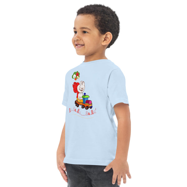 Mio Mao Little Train Toddler jersey t-shirt