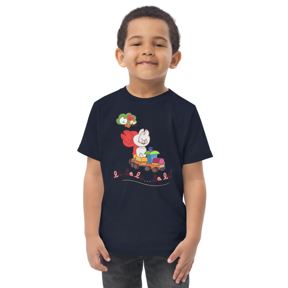 Mio Mao Little Train Toddler jersey t-shirt