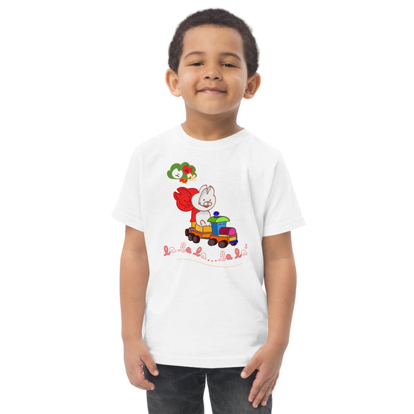 Mio Mao Little Train Toddler jersey t-shirt