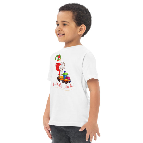 Mio Mao Little Train Toddler jersey t-shirt