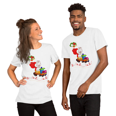 Mio Mao Little Train Short-Sleeve Unisex T-Shirt