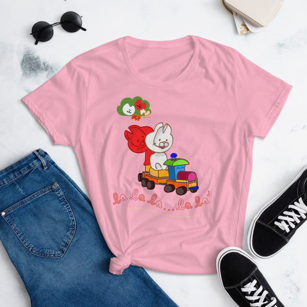 Mio Mao Little Train Women's short sleeve t-shirt