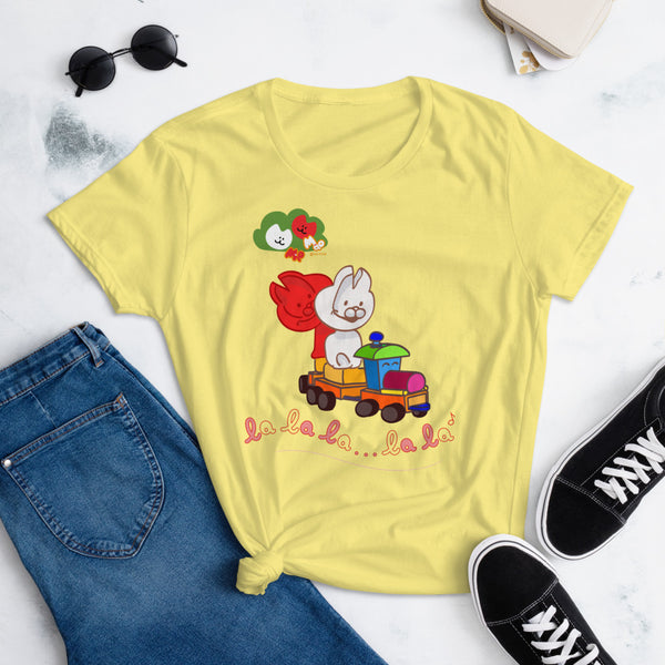 Mio Mao Little Train Women's short sleeve t-shirt