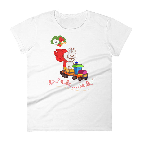 Mio Mao Little Train Women's short sleeve t-shirt